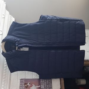 NWT Men's Noel Asmar Equestrian Navy Blue Riding Vest Size XL